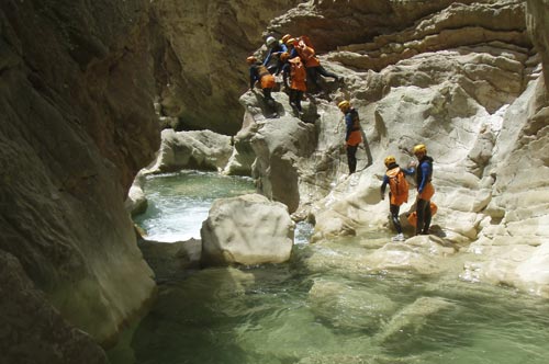 Canyoning - Activités montagne VIREVOLTE