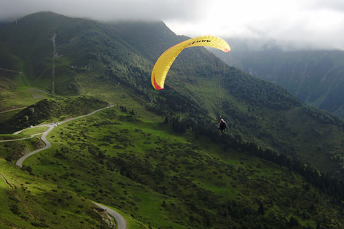 Stage parapente Vol Montagne Sauvage - VIREVOLTE