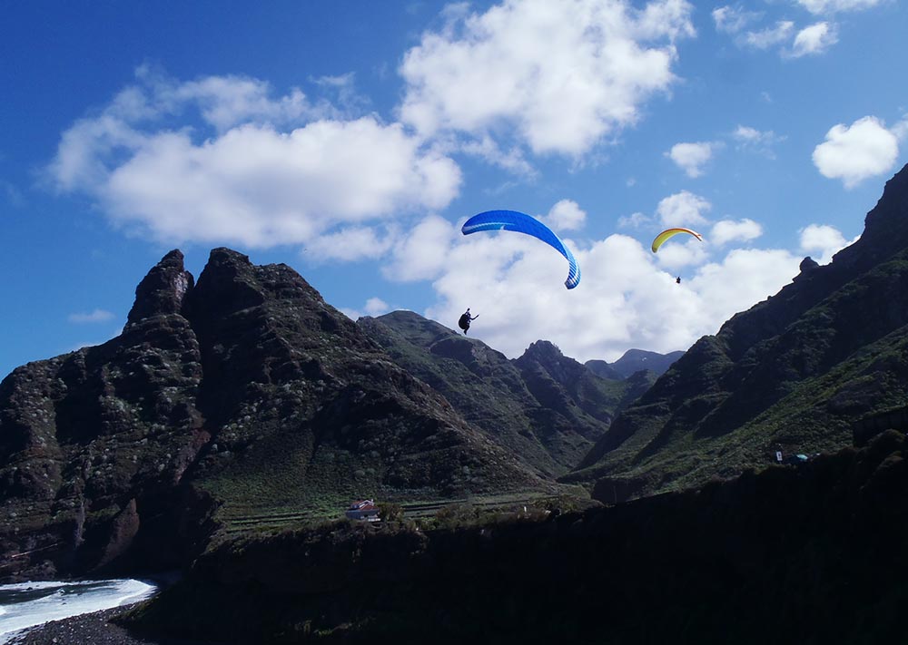 Stage de parapente à Tenerife avec VIREVOLTE