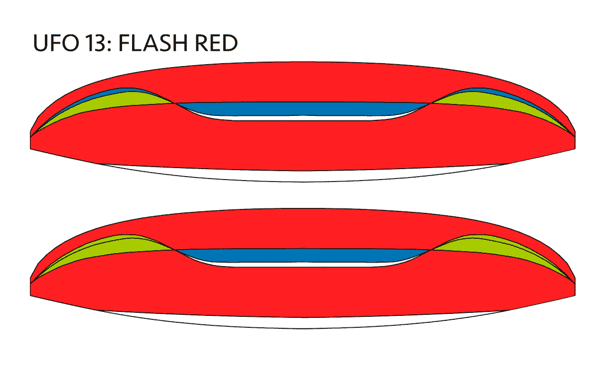 parapente UFO de AirDesign - Flash Red