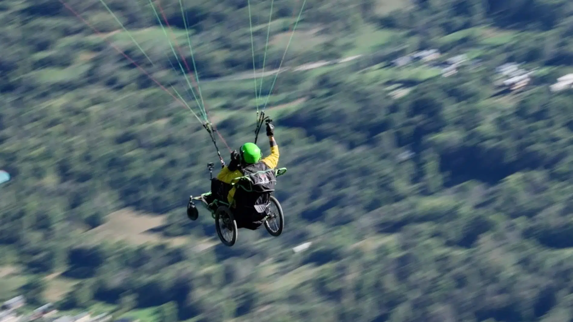 Stage parapente Handicare, pour PMR Stage parapente Handicare, pour PMR