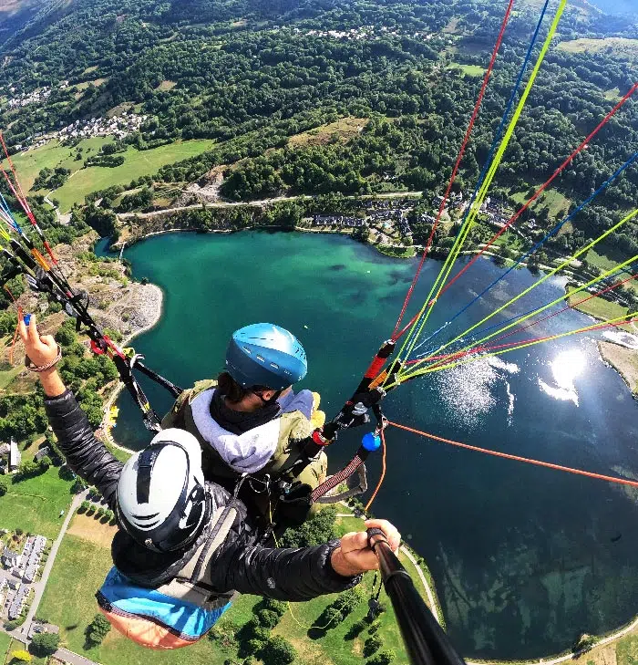 Baptême parapente Plaisir - Loudenvielle, Louron