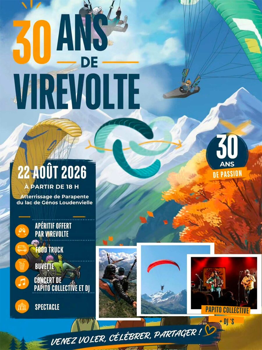 30 ans de Virevolte  / 22 Août 2026