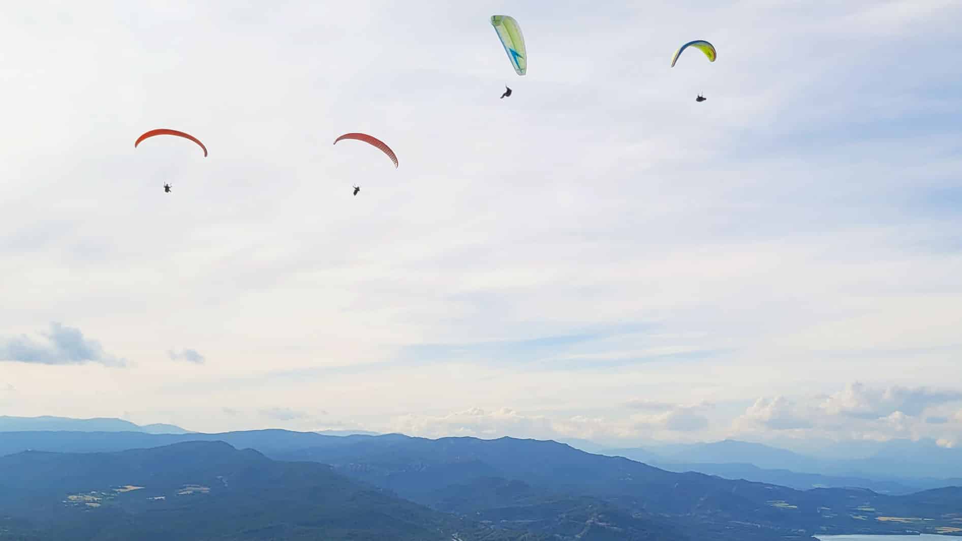 Stage parapente cross Berga Catalogne Espagne - Virevolte